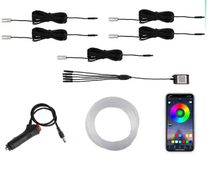 Fiber Optic Car Ambient Lights