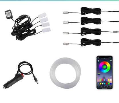 Fiber Optic Car Ambient Lights