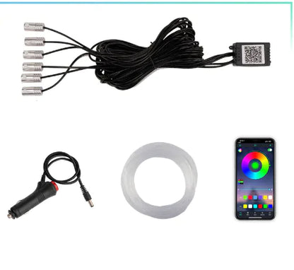 Fiber Optic Car Ambient Lights