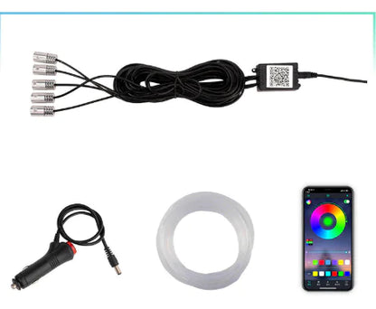 Fiber Optic Car Ambient Lights