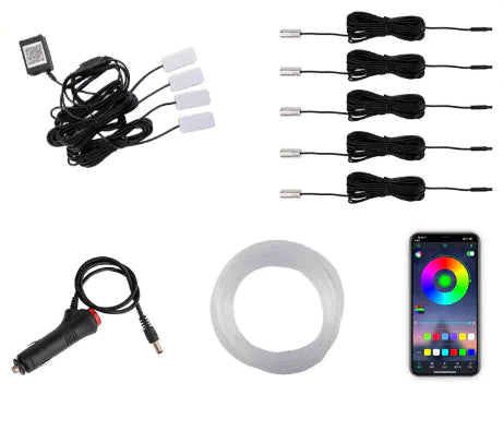 Fiber Optic Car Ambient Lights