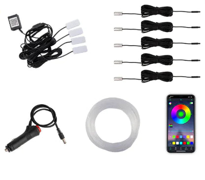 Fiber Optic Car Ambient Lights
