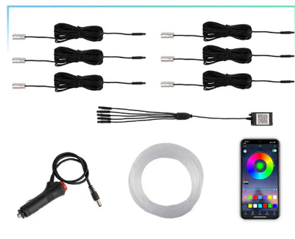 Fiber Optic Car Ambient Lights