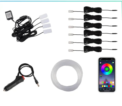 Fiber Optic Car Ambient Lights